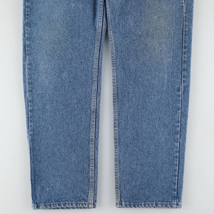 90'S Levi's 505-4891 Tapered Denim Pants, Made in USA, Men's, Size 36, Vintage cotton blue type Vintage Second Hand
