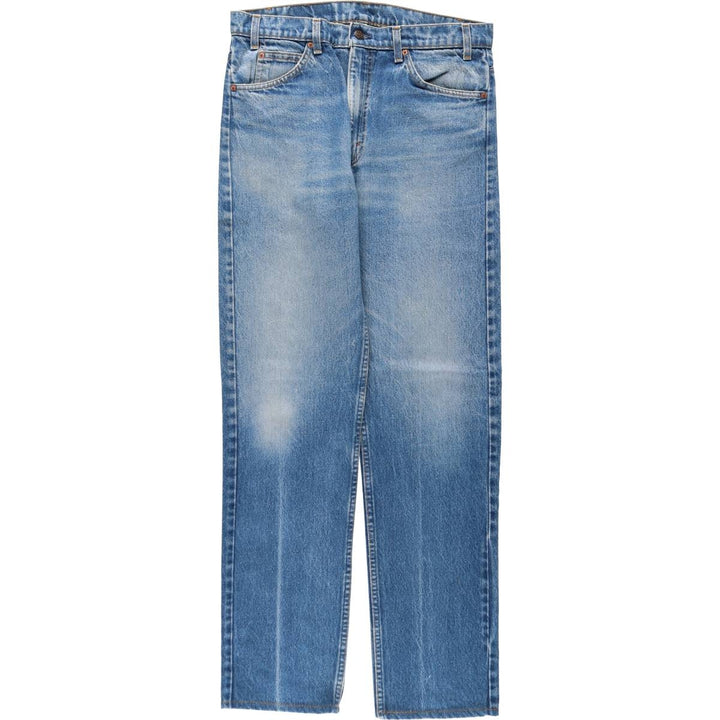 90'S Levi's 40505-0215 Orange Tab Tapered Denim Pants Made in USA Men's W34 Vintage cotton blue type Vintage Second Hand