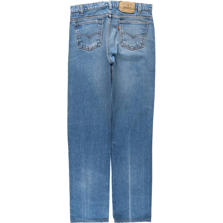 90'S Levi's 40505-0215 Orange Tab Tapered Denim Pants Made in USA Men's W34 Vintage cotton blue type Vintage Second Hand