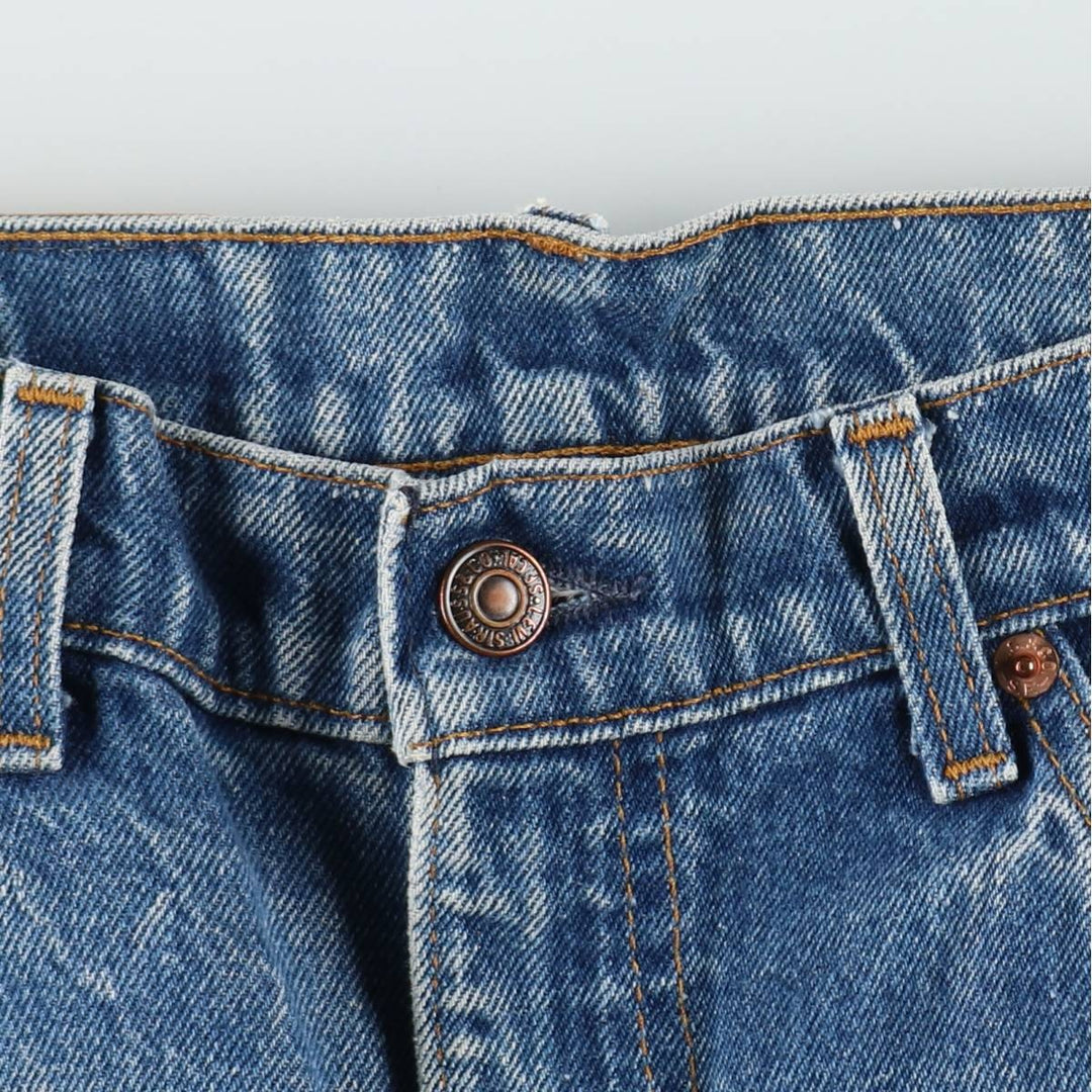 90'S Levi's 40505-0215 Orange Tab Tapered Denim Pants Made in USA Men's W34 Vintage cotton blue type Vintage Second Hand