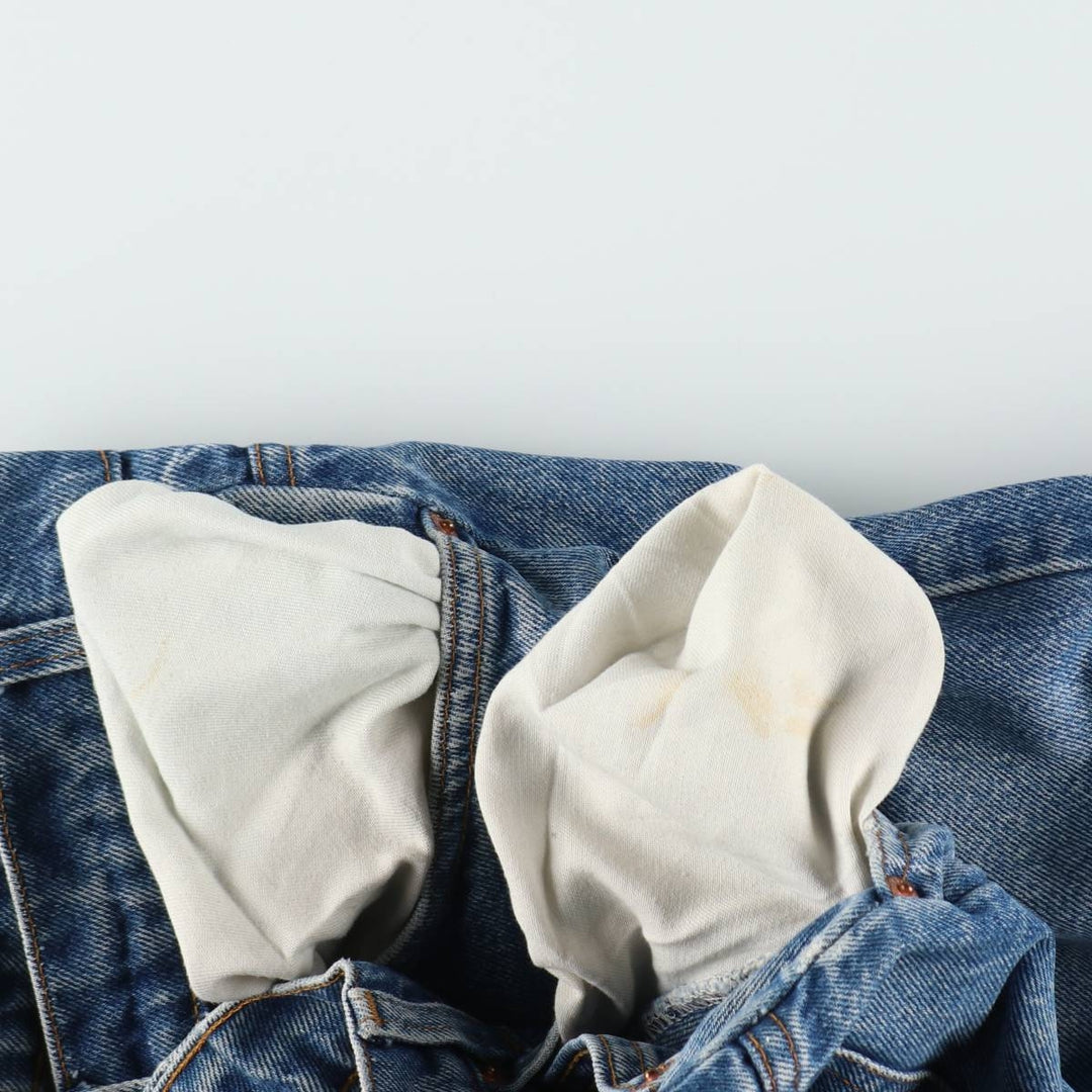 90'S Levi's 40505-0215 Orange Tab Tapered Denim Pants Made in USA Men's W34 Vintage cotton blue type Vintage Second Hand