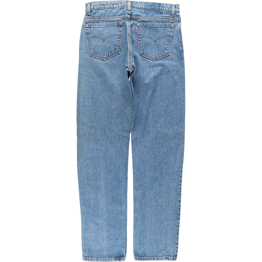 90'S Levi's 505-4891 Tapered Denim Pants Made in USA Men's W34 Vintage cotton blue type Vintage Second Hand