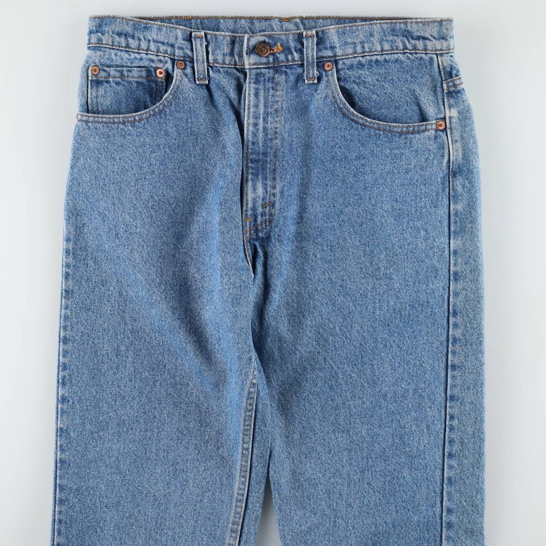 90'S Levi's 505-4891 Tapered Denim Pants Made in USA Men's W34 Vintage cotton blue type Vintage Second Hand
