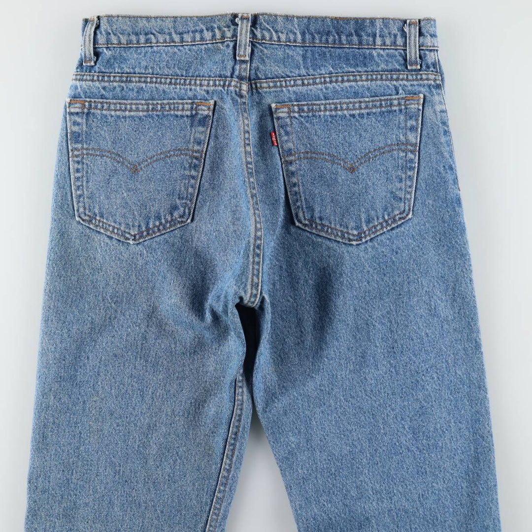90'S Levi's 505-4891 Tapered Denim Pants Made in USA Men's W34 Vintage cotton blue type Vintage Second Hand