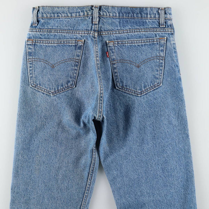 90'S Levi's 505-4891 Tapered Denim Pants Made in USA Men's W34 Vintage cotton blue type Vintage Second Hand