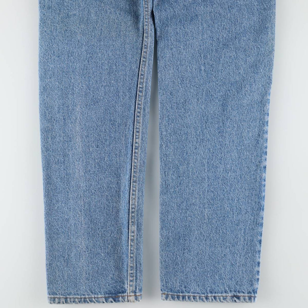 90'S Levi's 505-4891 Tapered Denim Pants Made in USA Men's W34 Vintage cotton blue type Vintage Second Hand