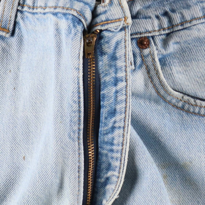 90'S Levi's 505 REGULAR FIT STRAIGHT LEG Tapered Denim Pants Made in USA Men's W35 Vintage cotton blue type Vintage Second Hand