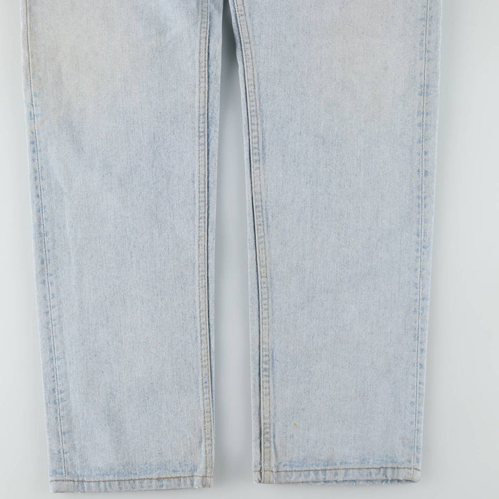 90'S Levi's 505-4834 Tapered Denim Pants, Made in USA, Men's, Size 36, Vintage cotton Blue type light blue Vintage Second Hand