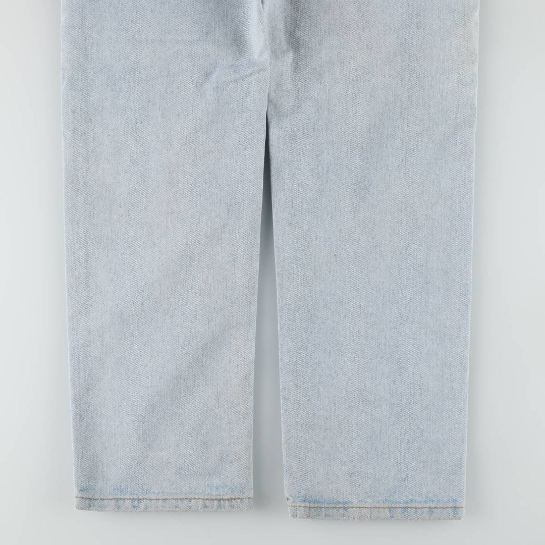 90'S Levi's 505-4834 Tapered Denim Pants, Made in USA, Men's, Size 36, Vintage cotton Blue type light blue Vintage Second Hand
