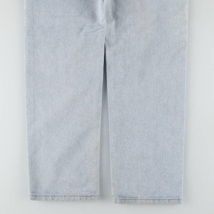 90'S Levi's 505-4834 Tapered Denim Pants, Made in USA, Men's, Size 36, Vintage cotton Blue type light blue Vintage Second Hand