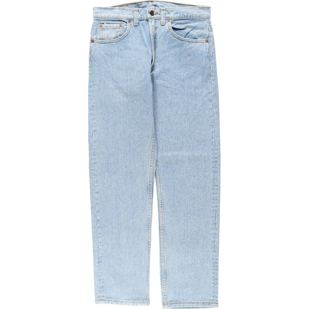 1990'S Levi's 505-4834 Tapered Denim Pants, Made in USA, Men's Size W32 (approx.), Vintage cotton Blue type light blue Vintage Second Hand
