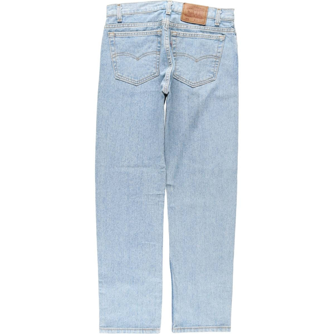 1990'S Levi's 505-4834 Tapered Denim Pants, Made in USA, Men's Size W32 (approx.), Vintage cotton Blue type light blue Vintage Second Hand