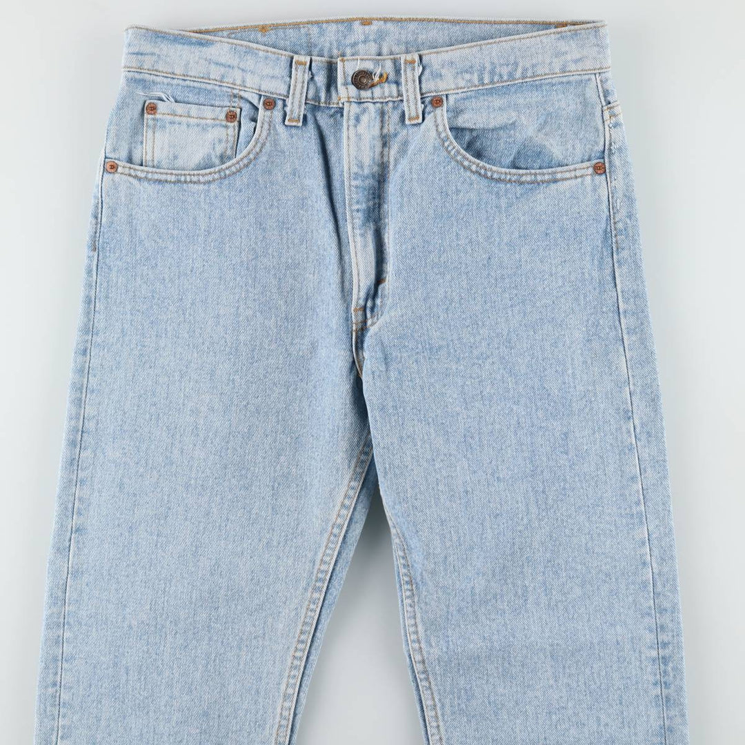 1990'S Levi's 505-4834 Tapered Denim Pants, Made in USA, Men's Size W32 (approx.), Vintage cotton Blue type light blue Vintage Second Hand