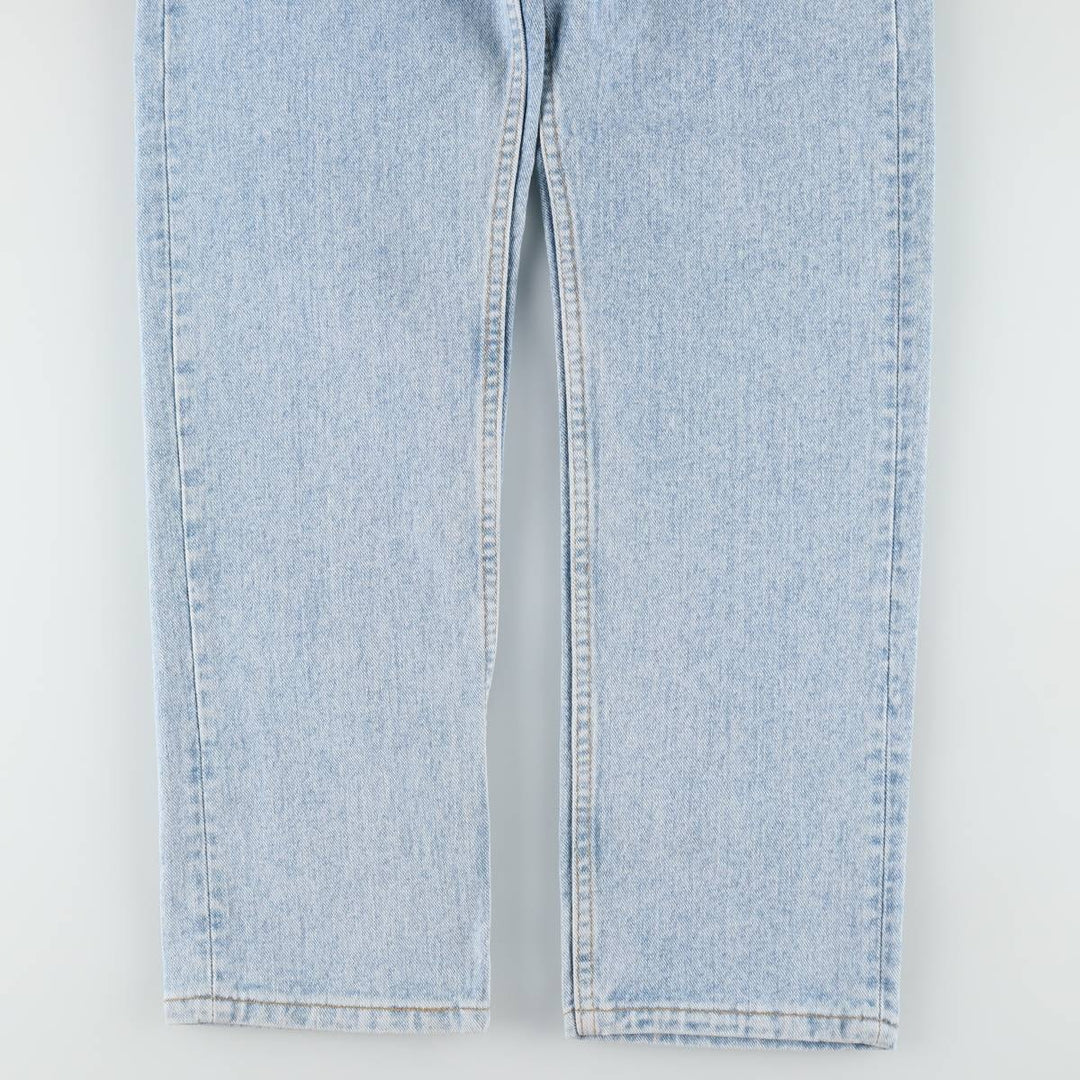 1990'S Levi's 505-4834 Tapered Denim Pants, Made in USA, Men's Size W32 (approx.), Vintage cotton Blue type light blue Vintage Second Hand