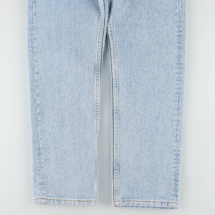 1990'S Levi's 505-4834 Tapered Denim Pants, Made in USA, Men's Size W32 (approx.), Vintage cotton Blue type light blue Vintage Second Hand
