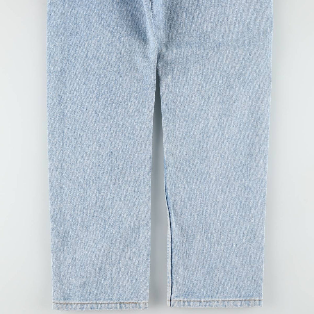 1990'S Levi's 505-4834 Tapered Denim Pants, Made in USA, Men's Size W32 (approx.), Vintage cotton Blue type light blue Vintage Second Hand