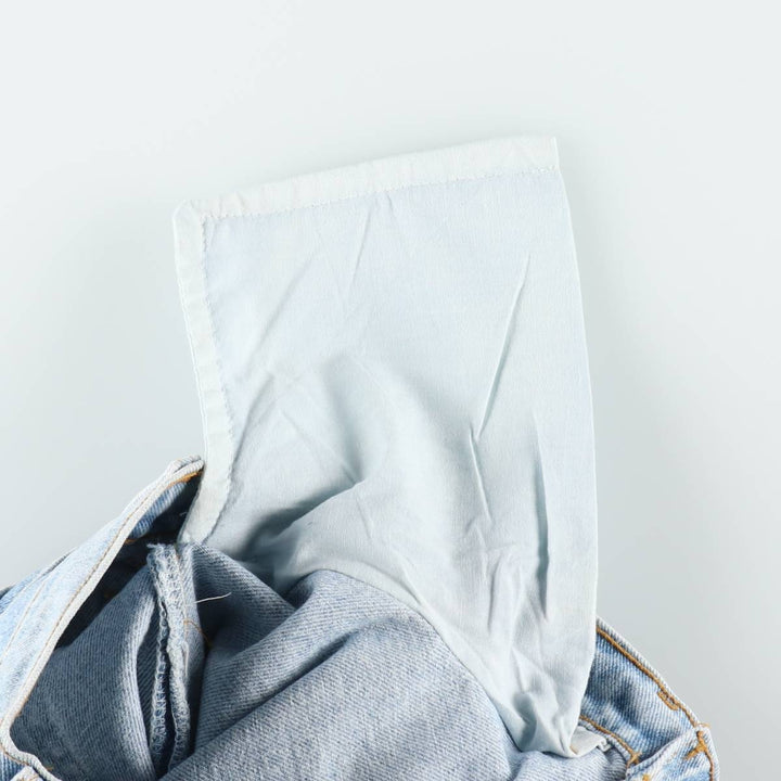 1990'S Levi's 505-4834 Tapered Denim Pants, Made in USA, Men's Size W32 (approx.), Vintage cotton Blue type light blue Vintage Second Hand