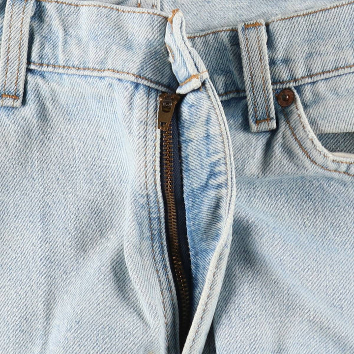 1990'S Levi's 40505-0234 Regular Fit Straight Leg Tapered Denim Pants, Made in USA, Men's Size W36 (approx.), Vintage cotton blue type Vintage Second Hand