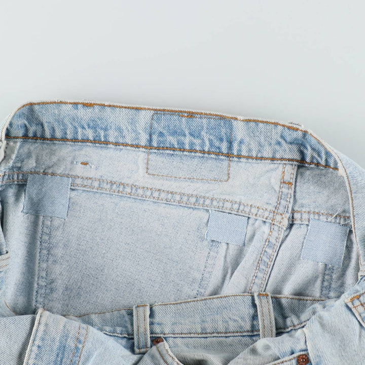 1990'S Levi's 40505-0234 Regular Fit Straight Leg Tapered Denim Pants, Made in USA, Men's Size W36 (approx.), Vintage cotton blue type Vintage Second Hand