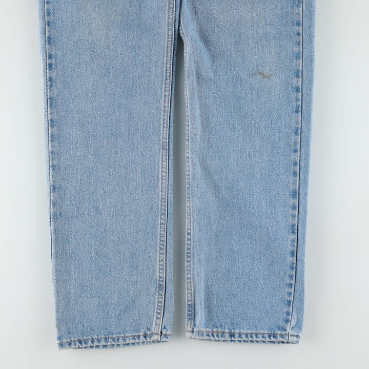 00'S Levi's 505 REGULAR FIT STRAIGHT LEG tapered denim pants made in USA men's w31 equivalent cotton blue type Vintage Second Hand