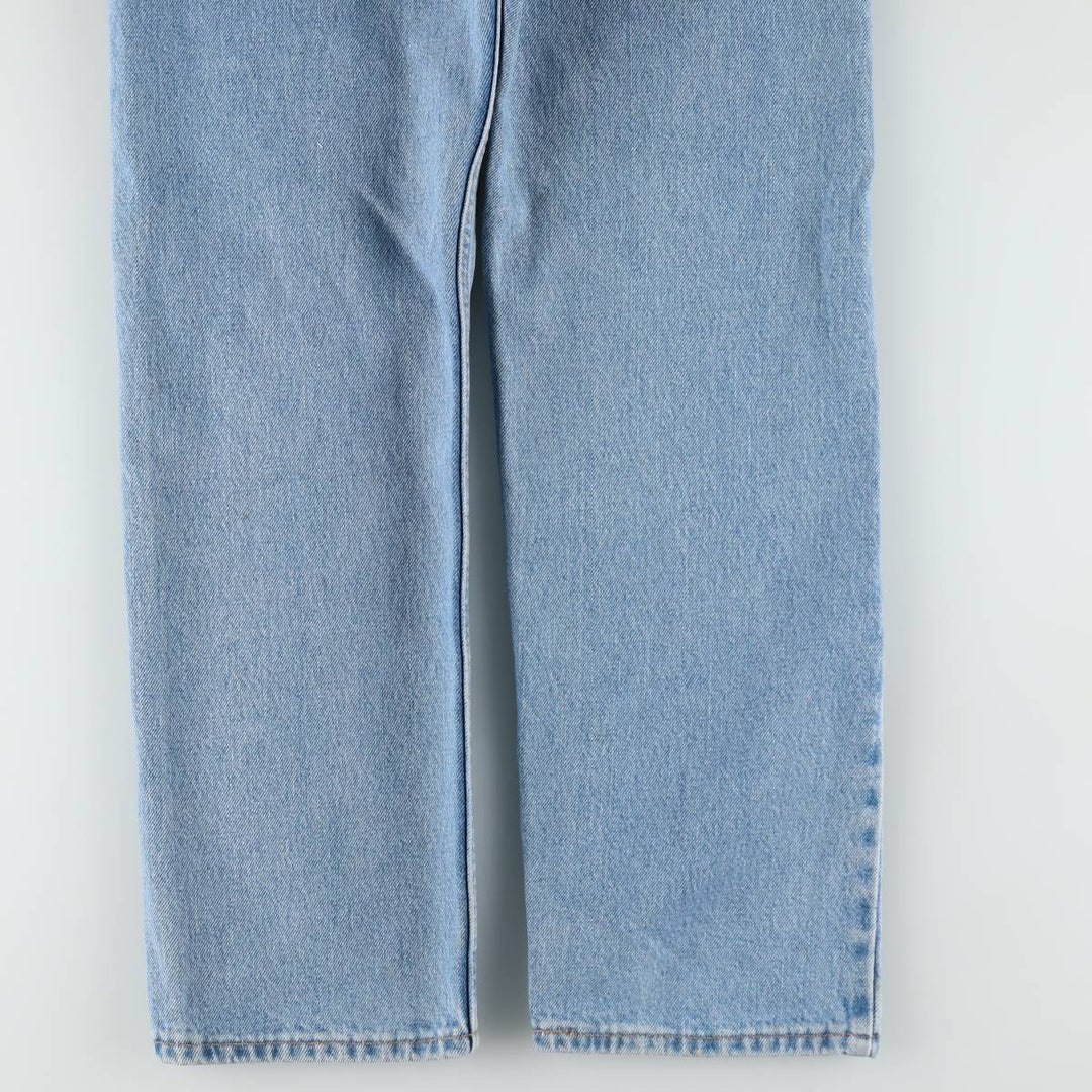 00'S Levi's 505 REGULAR FIT STRAIGHT LEG tapered denim pants made in USA men's w31 equivalent cotton blue type Vintage Second Hand
