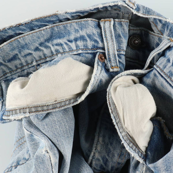 70s-80'S Levi's 20505-0217 Orange Tab Tapered Denim Pants, Men's W32 (approx.), Vintage unclear blue type Vintage Second Hand