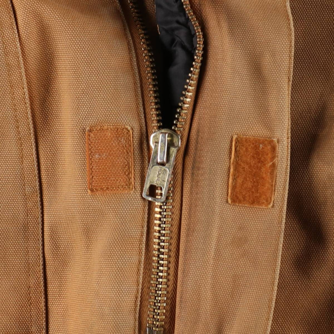 Dickies Traditional Coat Type Padded Duck Work Jacket Men's Size M (approx.) cotton brown type Vintage Second Hand