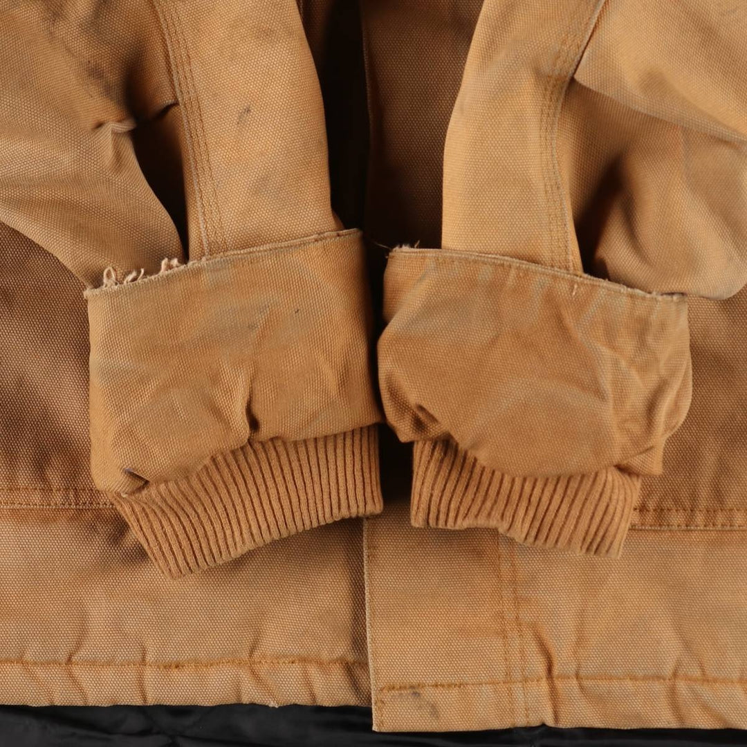 Dickies Traditional Coat Type Padded Duck Work Jacket Men's Size M (approx.) cotton brown type Vintage Second Hand
