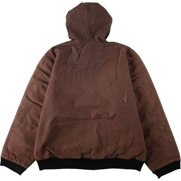 Timberland PRO SERIES Active Jacket Type Duck Work Jacket Men's XL (approx.) cotton brown type Vintage Second Hand