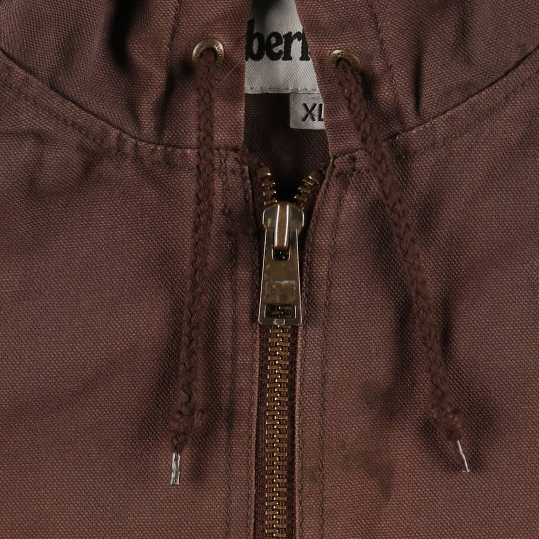 Timberland PRO SERIES Active Jacket Type Duck Work Jacket Men's XL (approx.) cotton brown type Vintage Second Hand