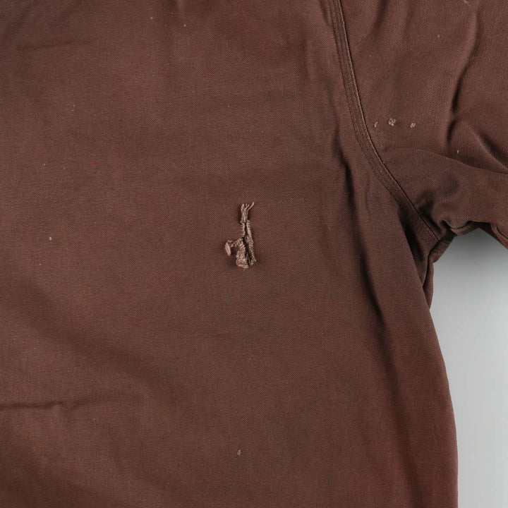 Timberland PRO SERIES Active Jacket Type Duck Work Jacket Men's XL (approx.) cotton brown type Vintage Second Hand