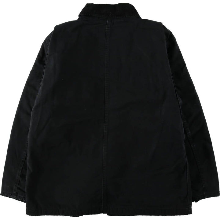 Dickies padded duck canvas coveralls, men's size L (approx.) unclear black type Vintage Second Hand