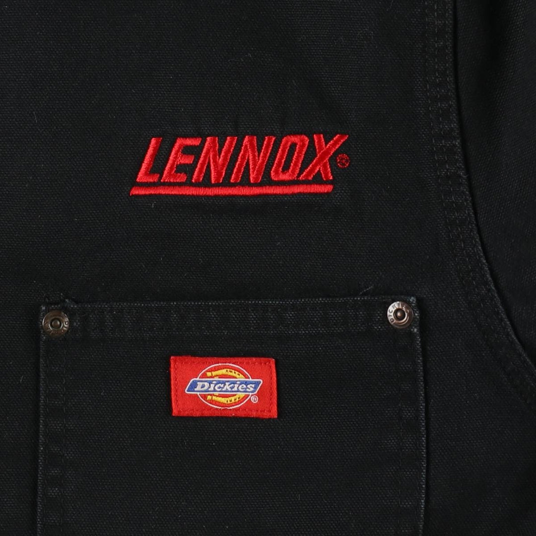 Dickies padded duck canvas coveralls, men's size L (approx.) unclear black type Vintage Second Hand