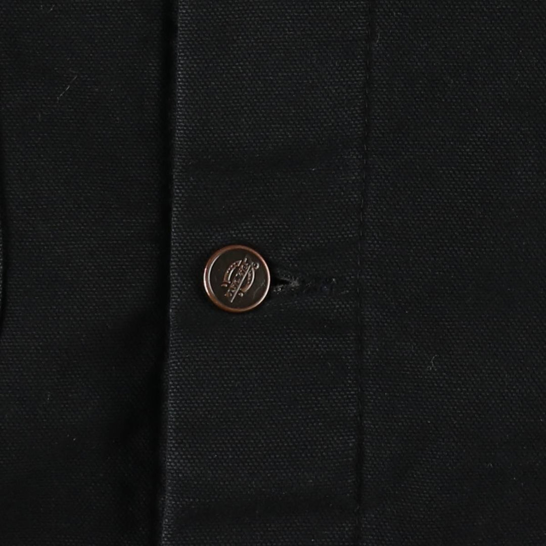 Dickies padded duck canvas coveralls, men's size L (approx.) unclear black type Vintage Second Hand
