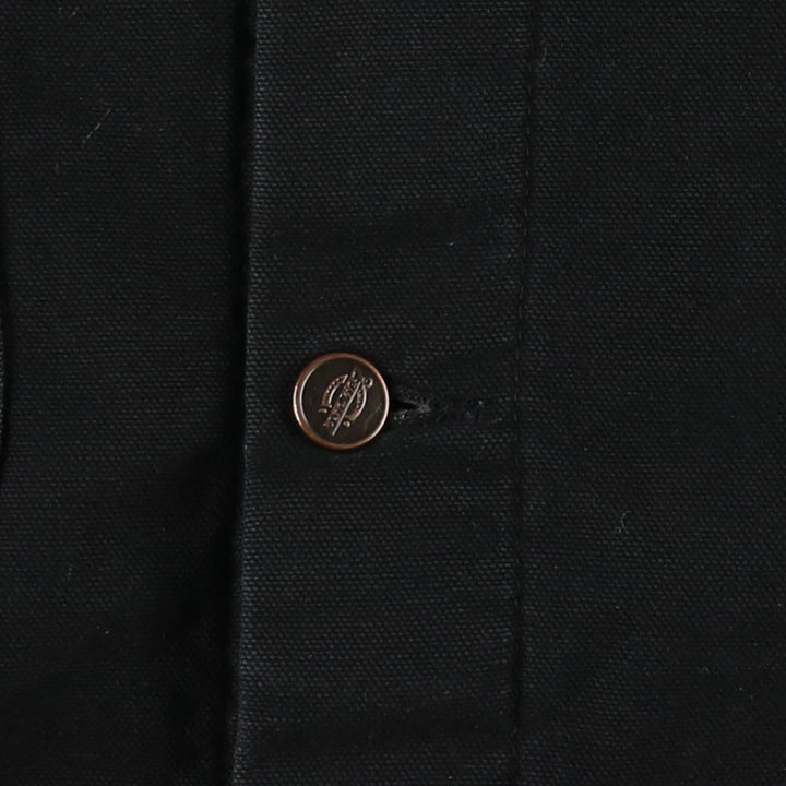 Dickies padded duck canvas coveralls, men's size L (approx.) unclear black type Vintage Second Hand