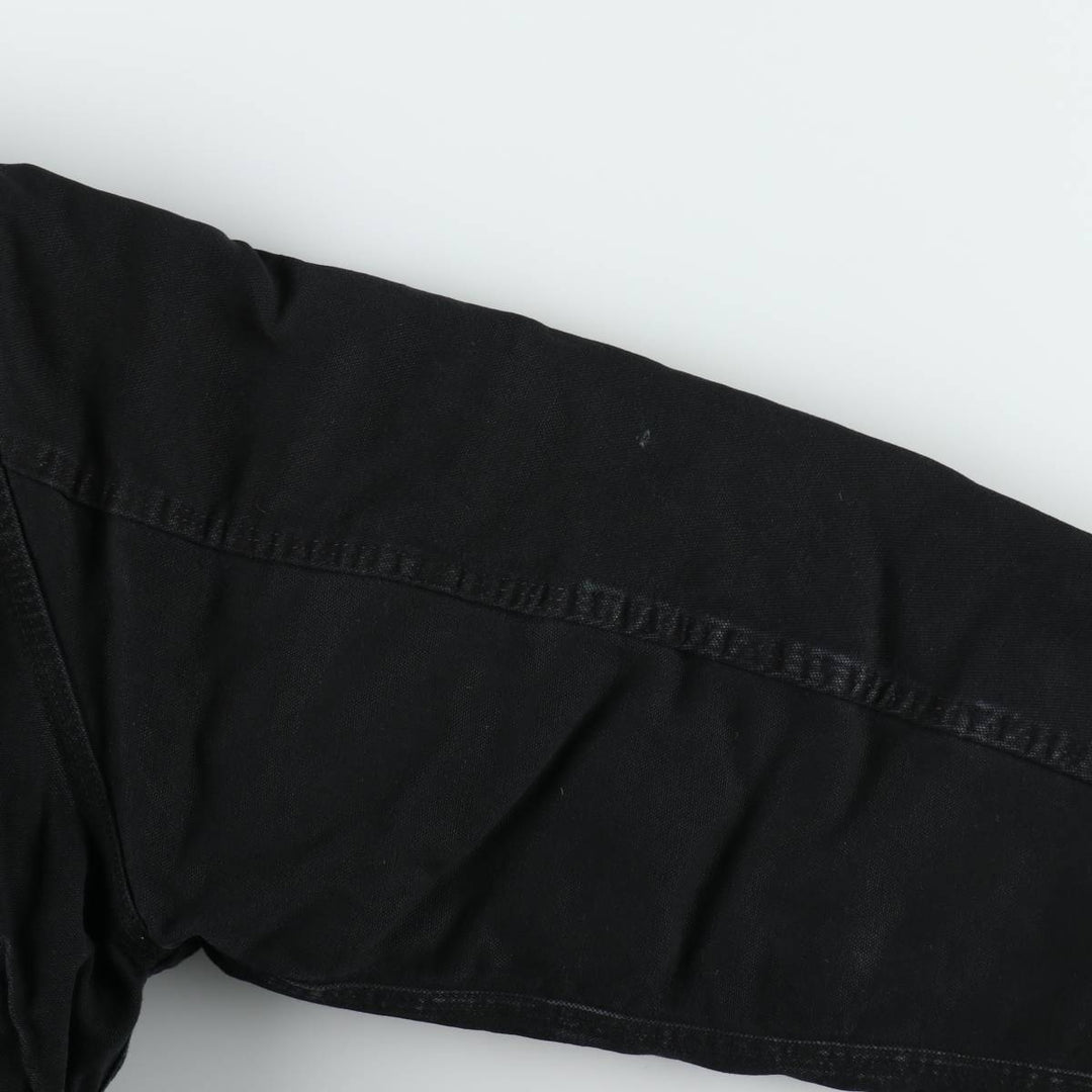 Dickies padded duck canvas coveralls, men's size L (approx.) unclear black type Vintage Second Hand