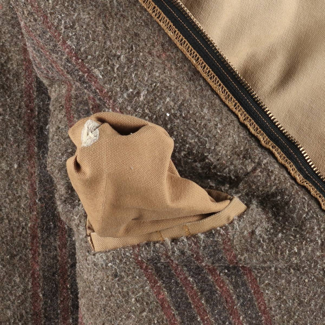 Red Wing Duck Work Jacket, Made in USA, Men's Size L (approx.) cotton Beige type Vintage Second Hand