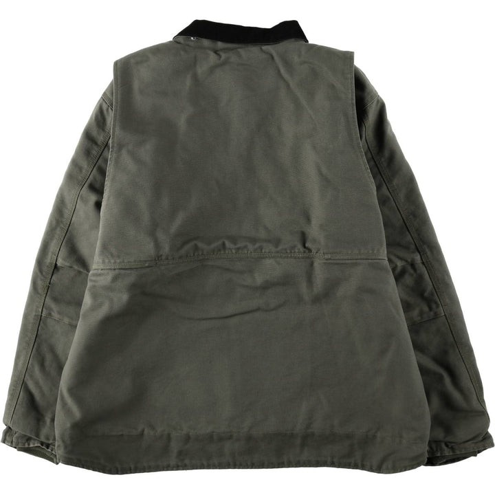 Carhartt Full Swing Armstrong Jacket, Padded Duck Work Jacket, Men's Size XL (approx.) cotton Khaki type Vintage Second Hand