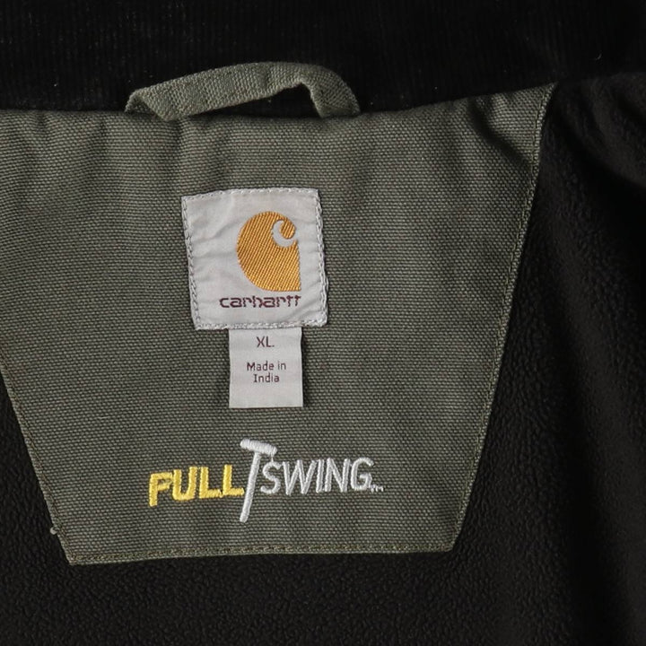 Carhartt Full Swing Armstrong Jacket, Padded Duck Work Jacket, Men's Size XL (approx.) cotton Khaki type Vintage Second Hand
