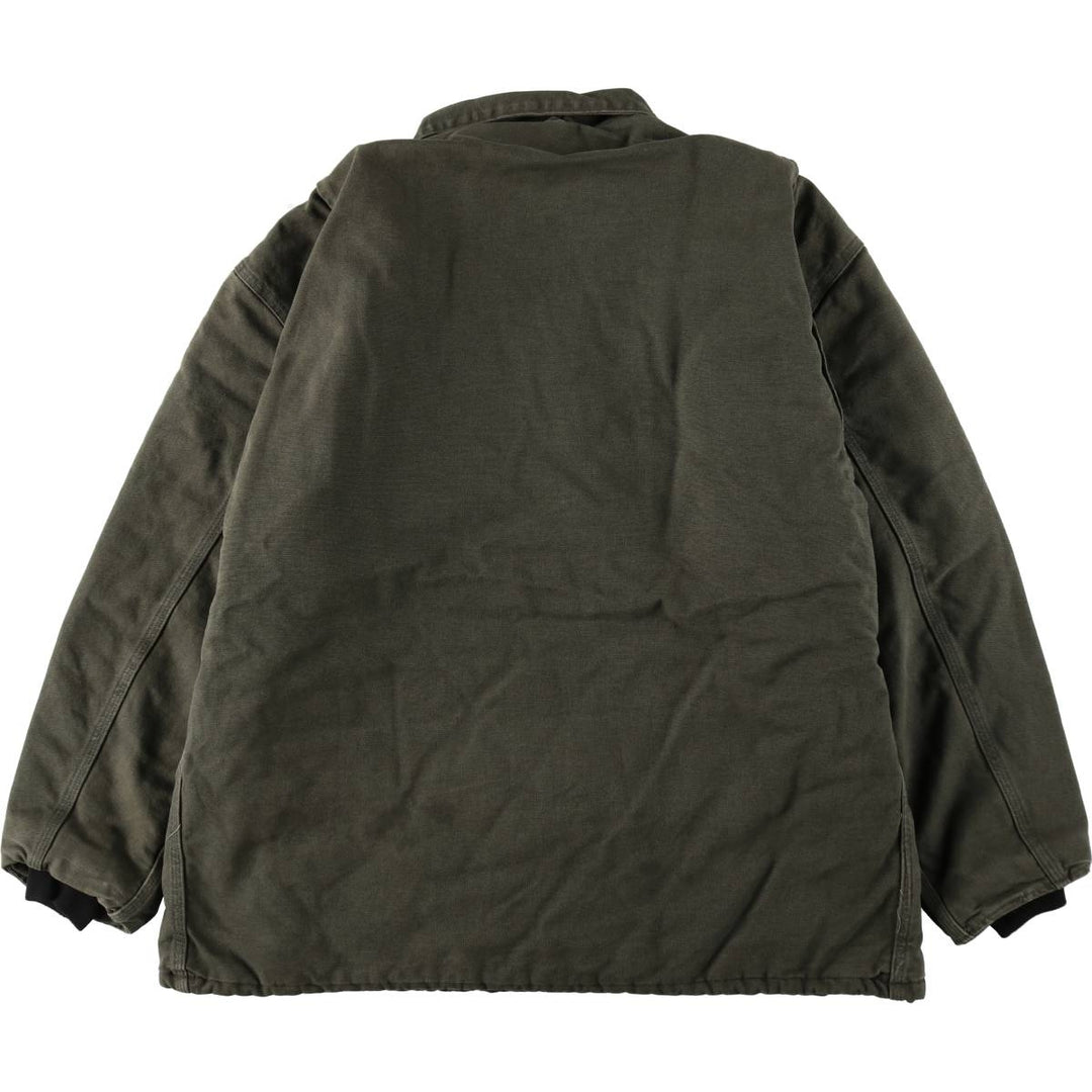 Carhartt Traditional Padded Duck Work Jacket, Men's XXL unclear Green type dark green Vintage Second Hand