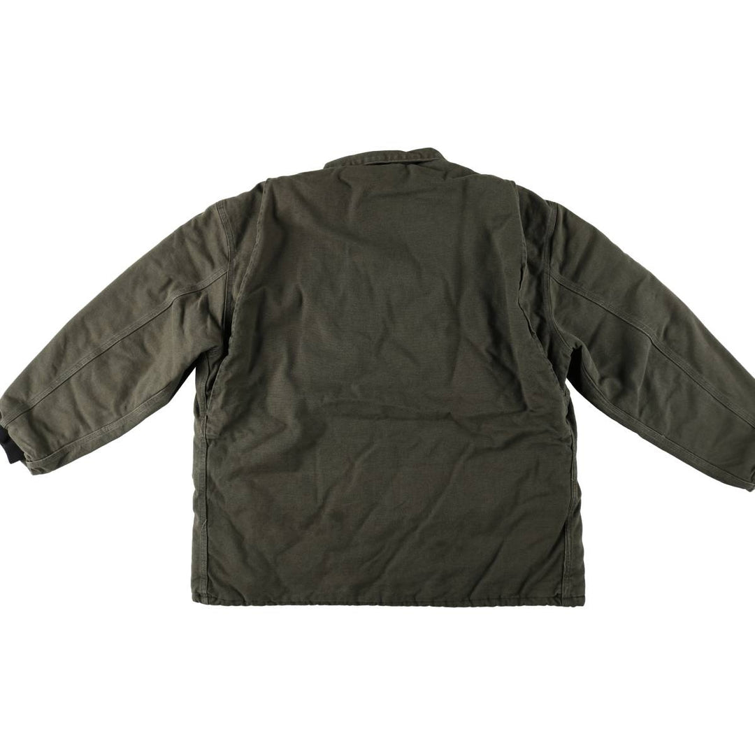 Carhartt Traditional Padded Duck Work Jacket, Men's XXL unclear Green type dark green Vintage Second Hand