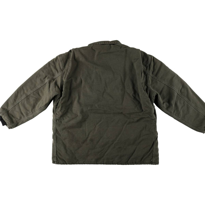 Carhartt Traditional Padded Duck Work Jacket, Men's XXL unclear Green type dark green Vintage Second Hand