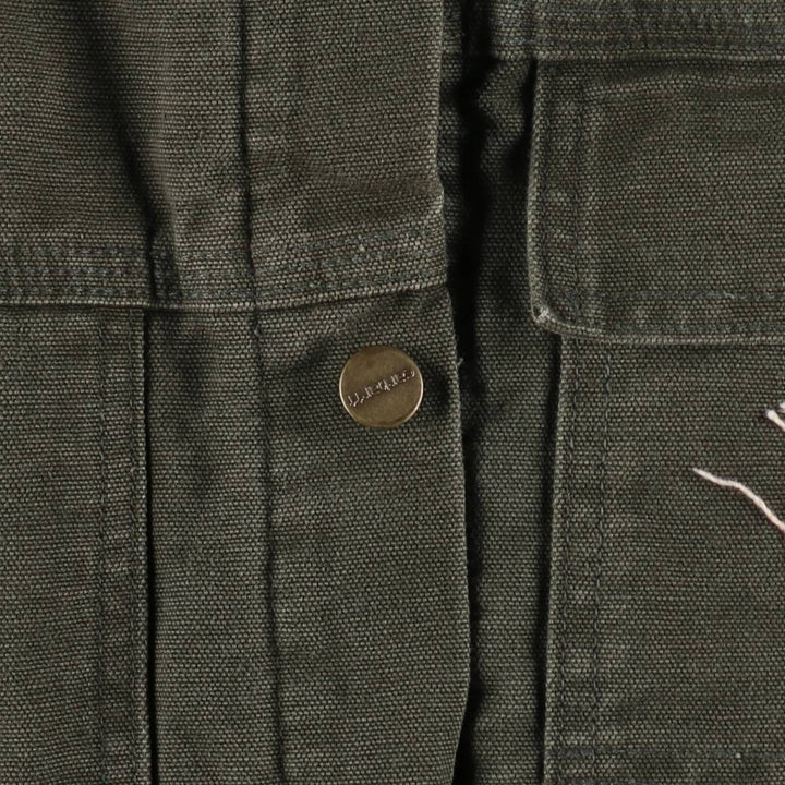 Carhartt Traditional Padded Duck Work Jacket, Men's XXL unclear Green type dark green Vintage Second Hand