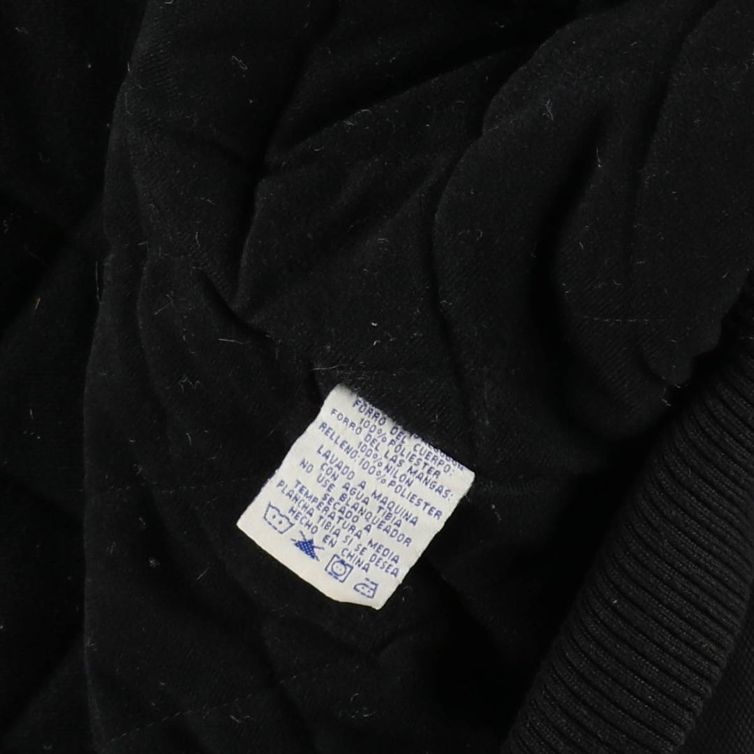 Dickies Active Jacket Type Padded Duck Full Zip Hoodie, Men's Size L cotton black type Vintage Second Hand