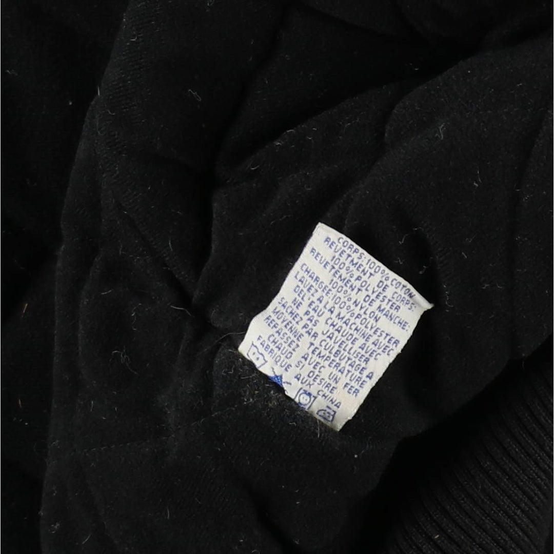 Dickies Active Jacket Type Padded Duck Full Zip Hoodie, Men's Size L cotton black type Vintage Second Hand