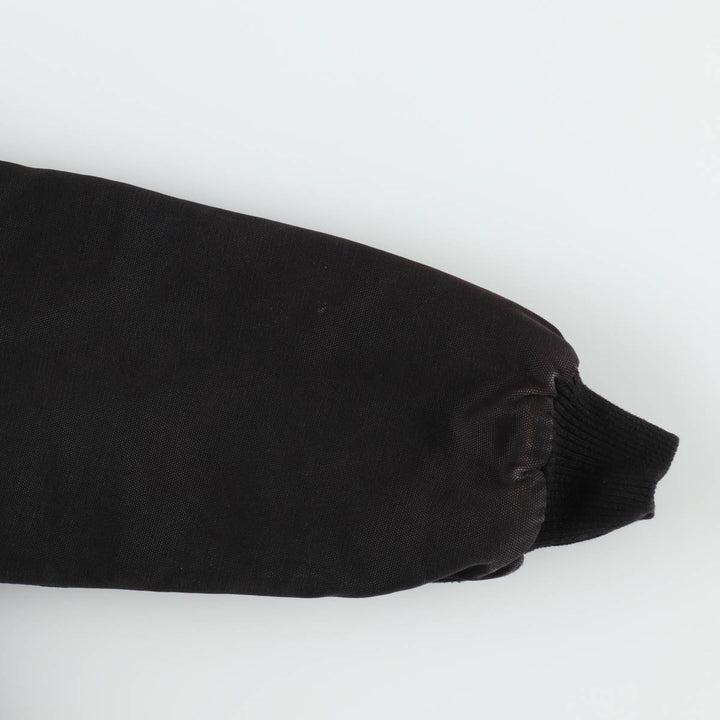 Dickies Active Jacket Type Padded Duck Full Zip Hoodie, Men's Size L cotton black type Vintage Second Hand