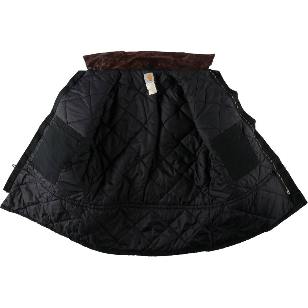 2000'S Carhartt Traditional Padded Duck Work Jacket, Men's Size XL cotton black type Vintage Second Hand