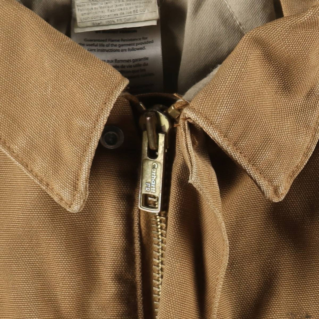 Carhartt Traditional Padded Duck Work Jacket, Men's Size L cotton Khaki type beige Vintage Second Hand