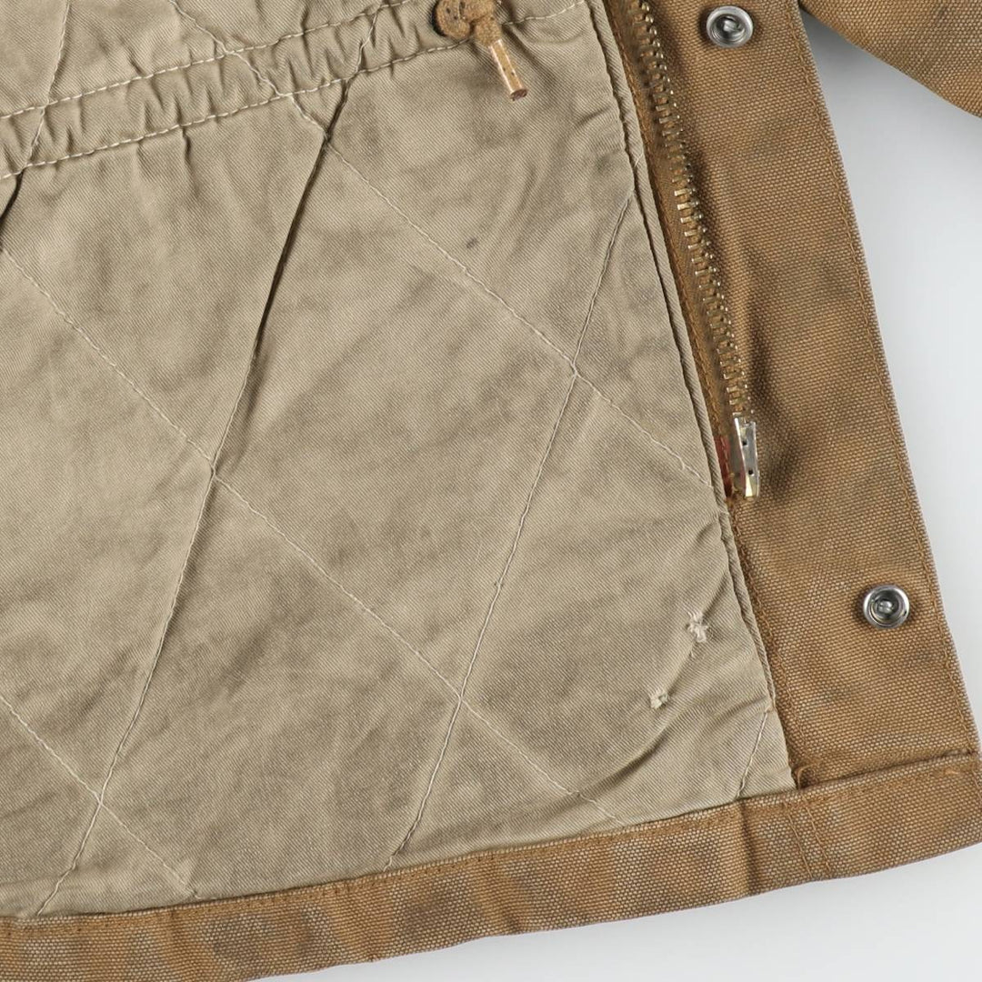 Carhartt Traditional Padded Duck Work Jacket, Men's Size L cotton Khaki type beige Vintage Second Hand