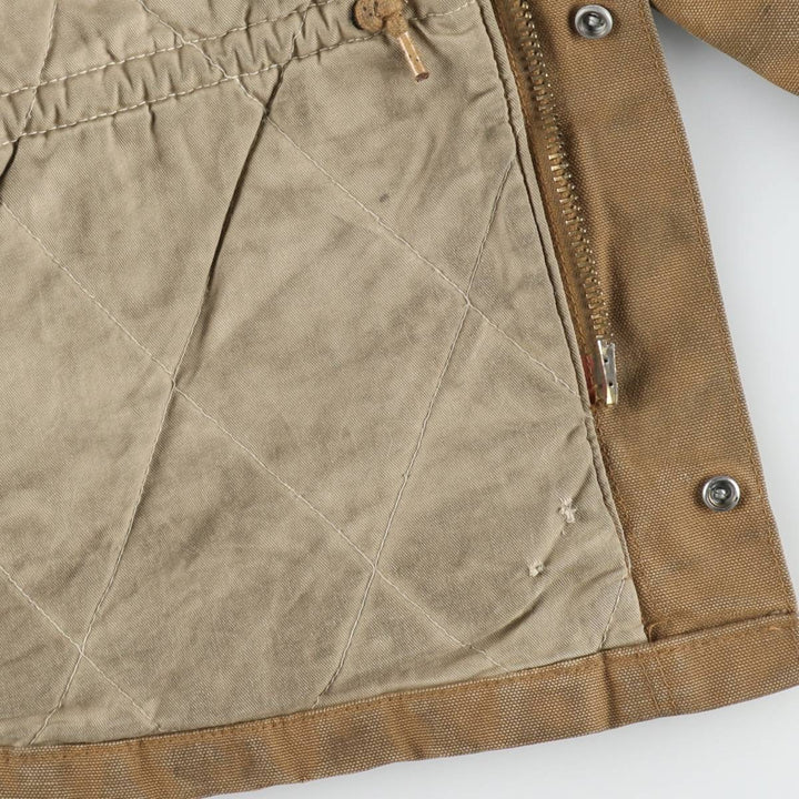 Carhartt Traditional Padded Duck Work Jacket, Men's Size L cotton Khaki type beige Vintage Second Hand